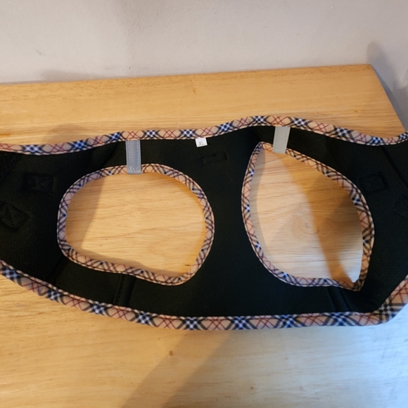 Dog Harness Body Leash Large-XL Black Canvas Velcro - Picture 5 of 7